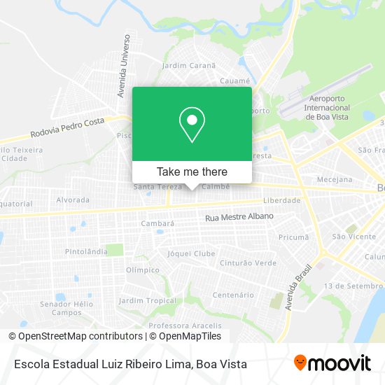 Escola Estadual Luiz Ribeiro Lima map