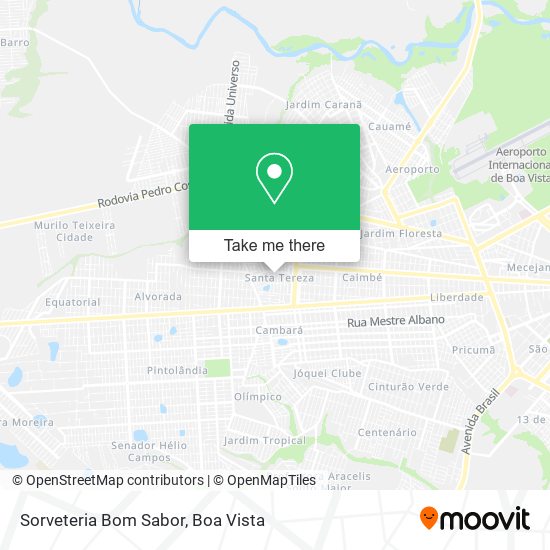 Sorveteria Bom Sabor map