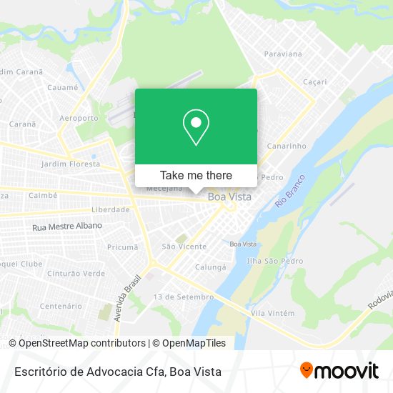 Escritório de Advocacia Cfa map