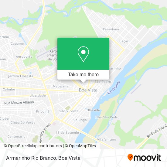 Armarinho Rio Branco map