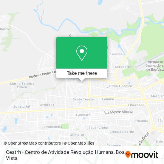 Mapa Ceatrh - Centro de Atividade Revolução Humana