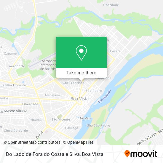 Do Lado de Fora do Costa e Silva map