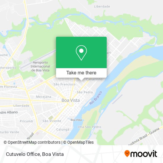 Cutuvelo Office map