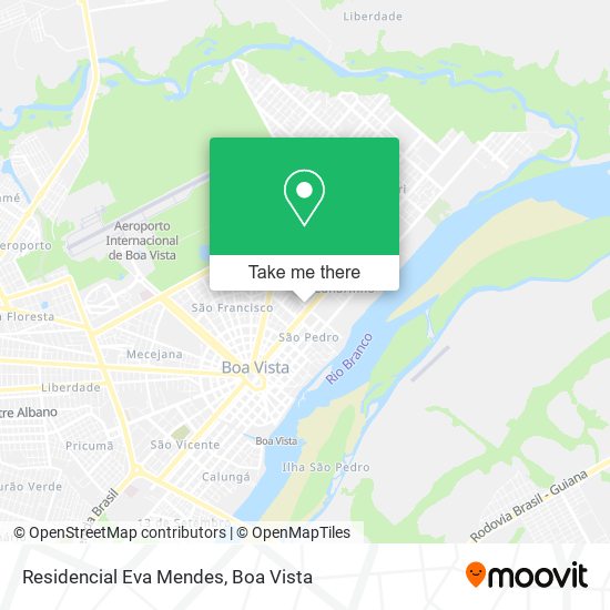 Mapa Residencial Eva Mendes