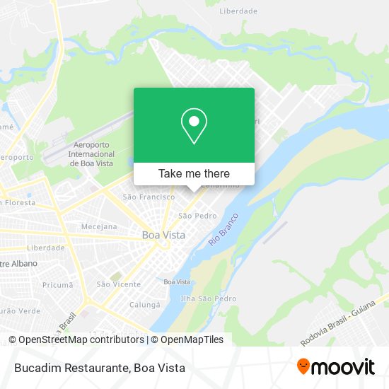 Mapa Bucadim Restaurante