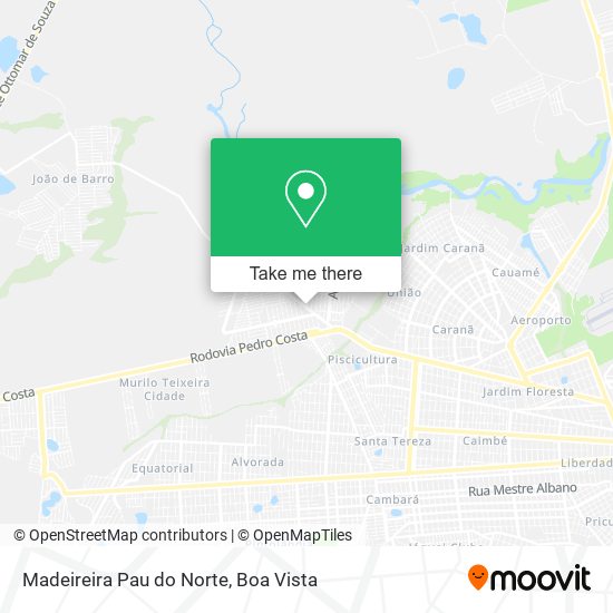 Madeireira Pau do Norte map