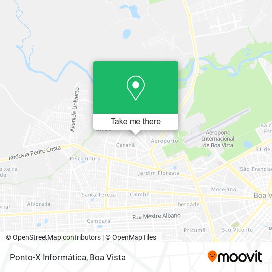 Mapa Ponto-X Informática