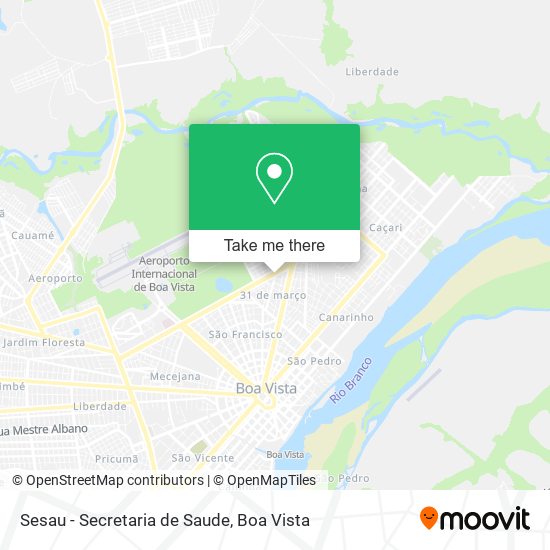 Sesau - Secretaria de Saude map