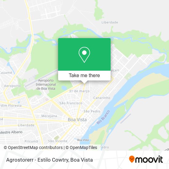 Mapa Agrostorerr - Estilo Cowtry