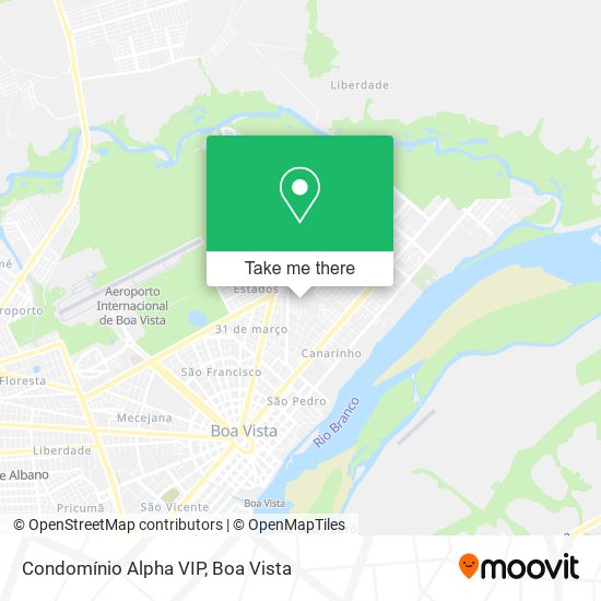 Condomínio Alpha VIP map