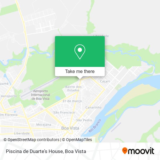 Piscina de Duarte's House map