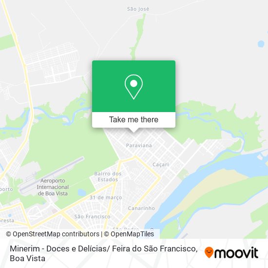 Minerim - Doces e Delícias/ Feira do São Francisco map