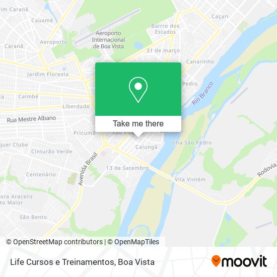 Life Cursos e Treinamentos map