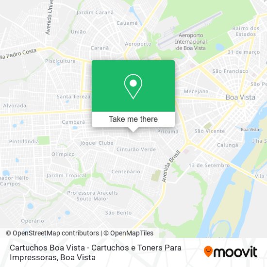 Cartuchos Boa Vista - Cartuchos e Toners Para Impressoras map