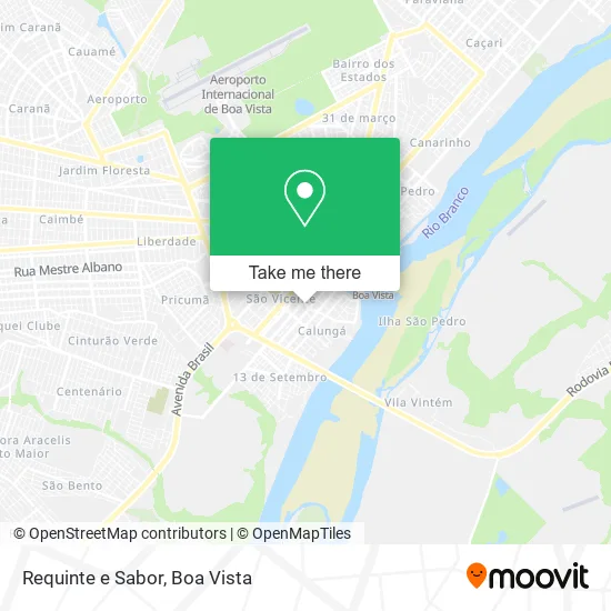 Requinte e Sabor map