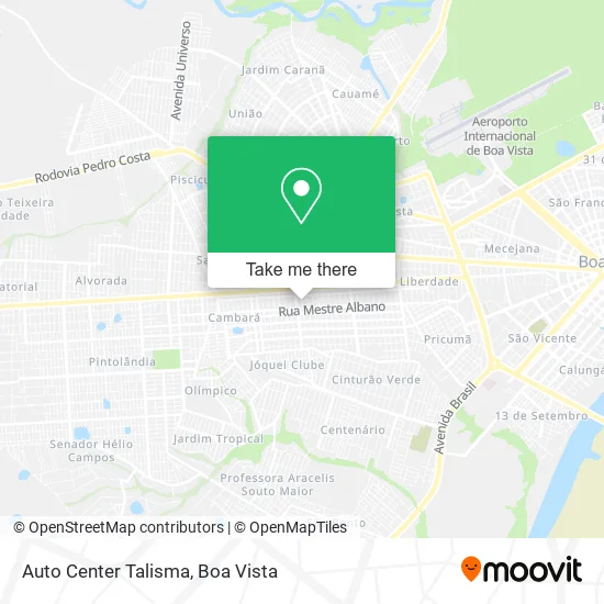 Auto Center Talisma map