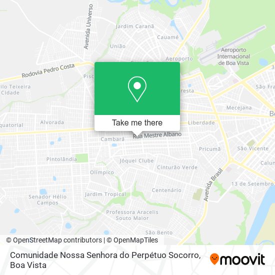 Comunidade Nossa Senhora do Perpétuo Socorro map