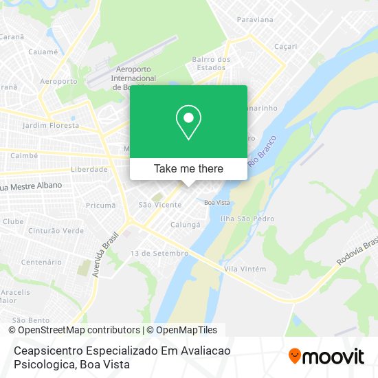 Mapa Ceapsicentro Especializado Em Avaliacao Psicologica