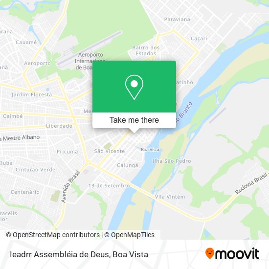 Ieadrr Assembléia de Deus map