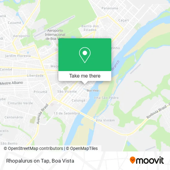 Rhopalurus on Tap map