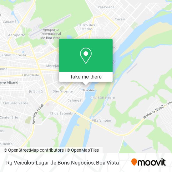 Mapa Rg Veículos-Lugar de Bons Negocios