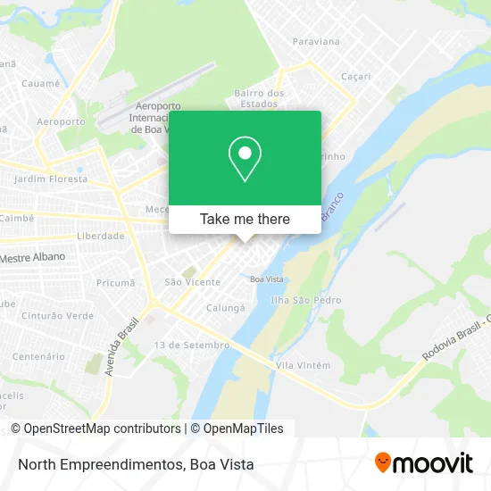 North Empreendimentos map