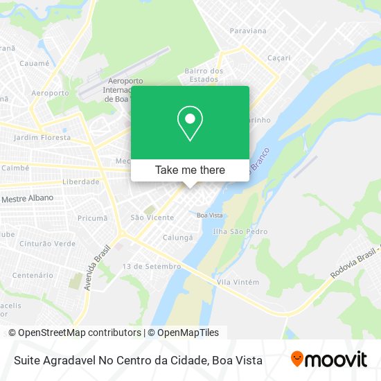 Suite Agradavel No Centro da Cidade map