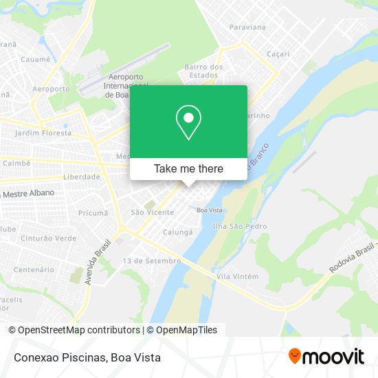 Conexao Piscinas map