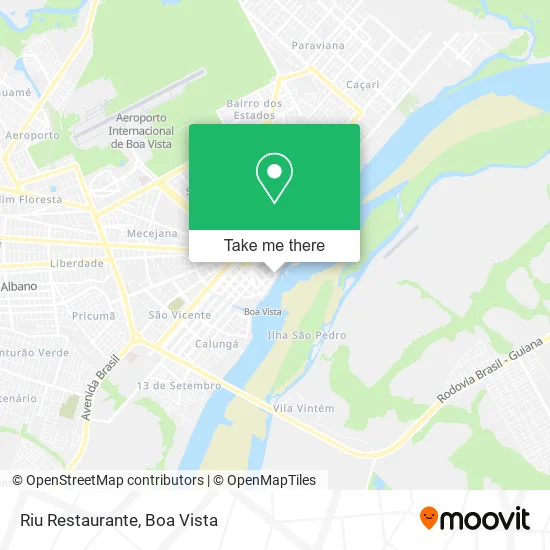 Riu Restaurante map