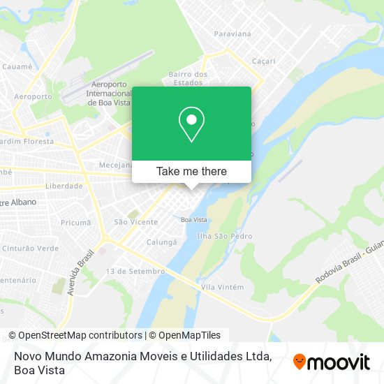 Novo Mundo Amazonia Moveis e Utilidades Ltda map