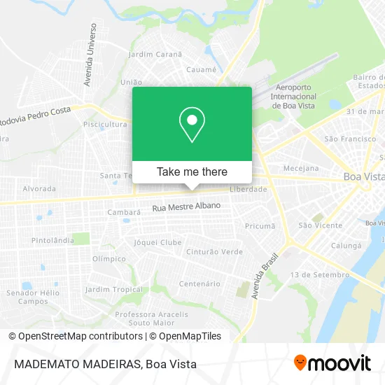 MADEMATO MADEIRAS map