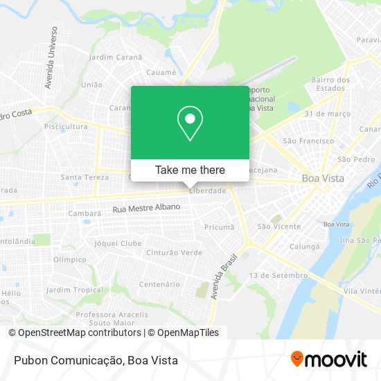 Pubon Comunicação map