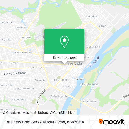 Mapa Totalserv Com Serv e Manutencao