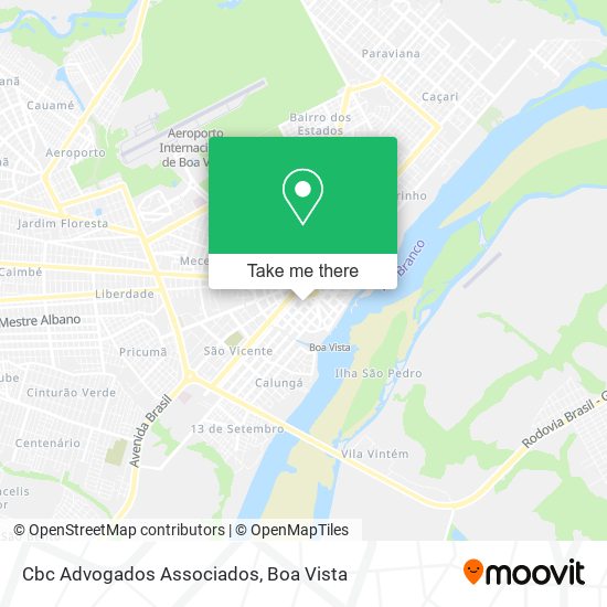 Cbc Advogados Associados map