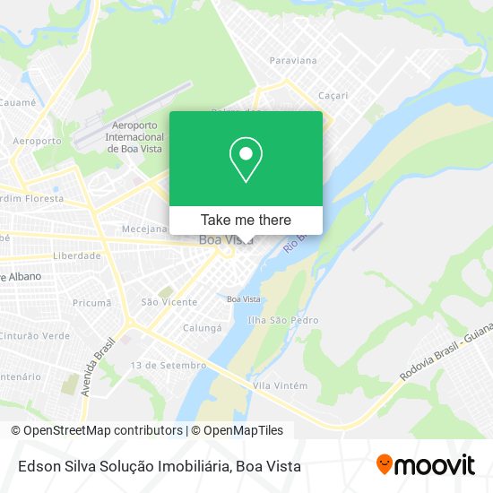 Mapa Edson Silva Solução Imobiliária