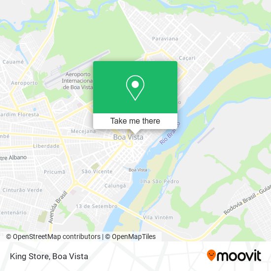 King Store map