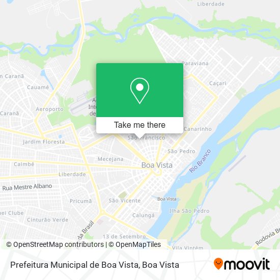 Prefeitura Municipal de Boa Vista map