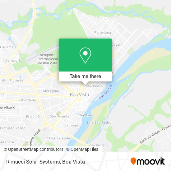 Rimucci Solar Systems map