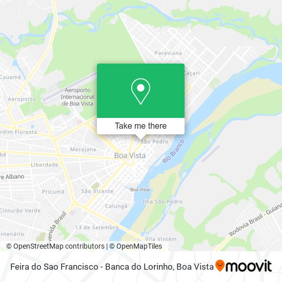 Feira do Sao Francisco - Banca do Lorinho map