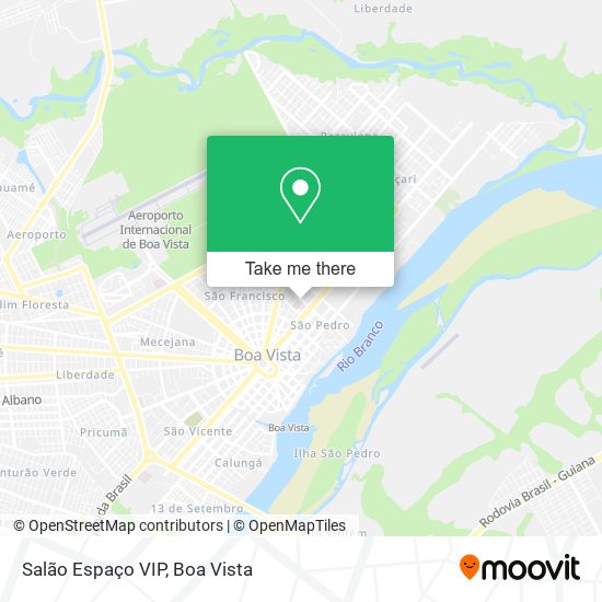 Salão Espaço VIP map