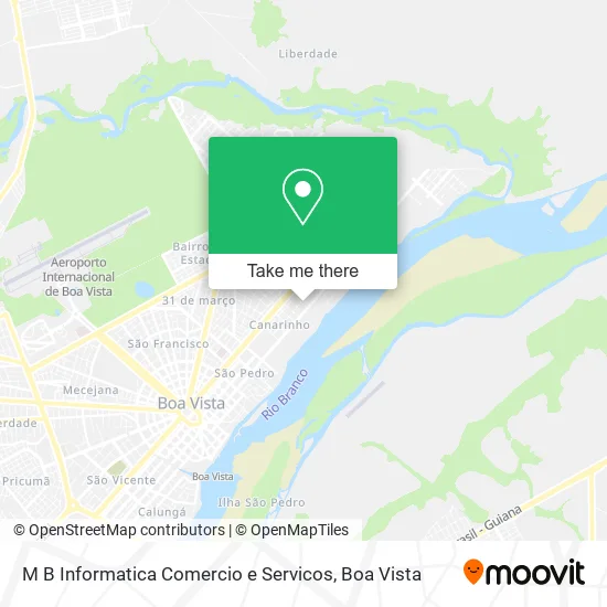 M B Informatica Comercio e Servicos map