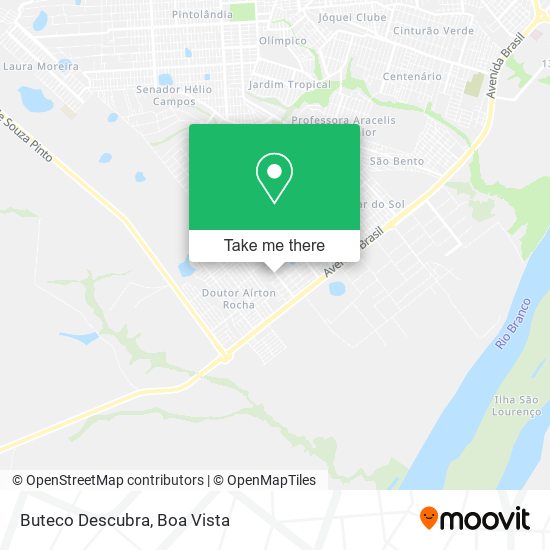Buteco Descubra map
