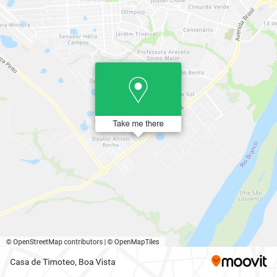 Mapa Casa de Timoteo