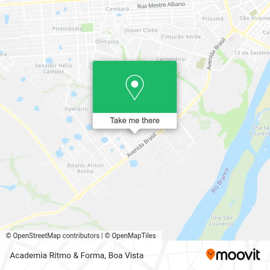 Academia Ritmo & Forma map