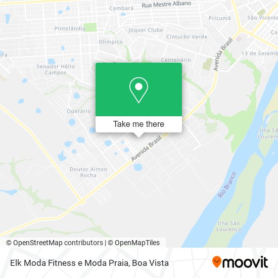 Elk Moda Fitness e Moda Praia map