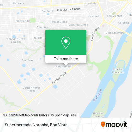 Supermercado Noronha map