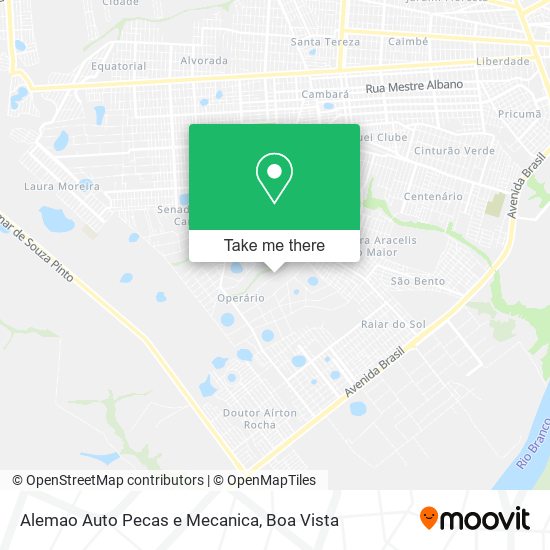 Alemao Auto Pecas e Mecanica map