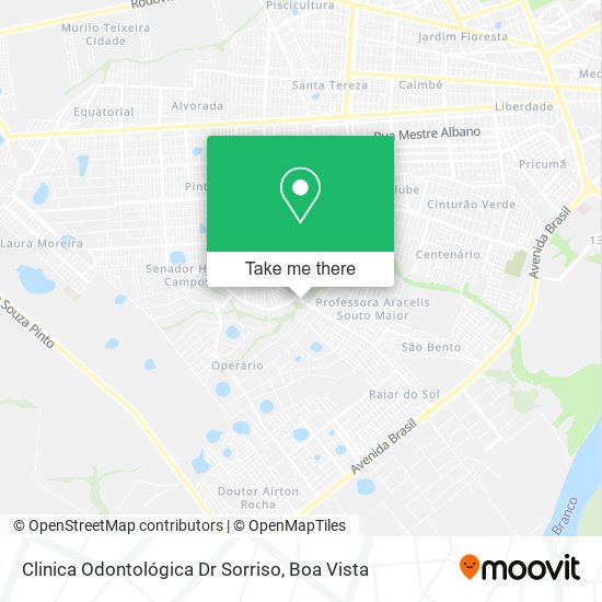 Clinica Odontológica Dr Sorriso map