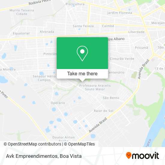 Mapa Avk Empreendimentos