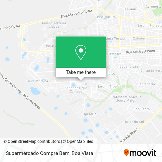 Supermercado Compre Bem map